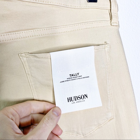 NWT Hudson Tally Midrise Skinny Crop Jeans - Picture 5 of 6